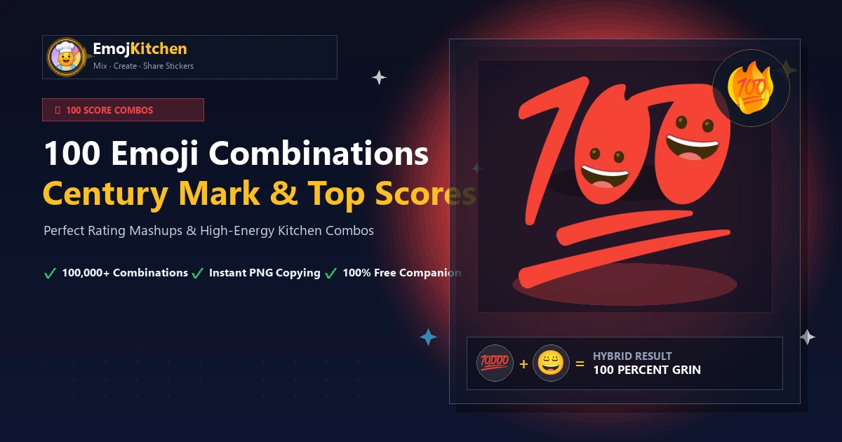 Las 100 Mejores Combinaciones de Emojis