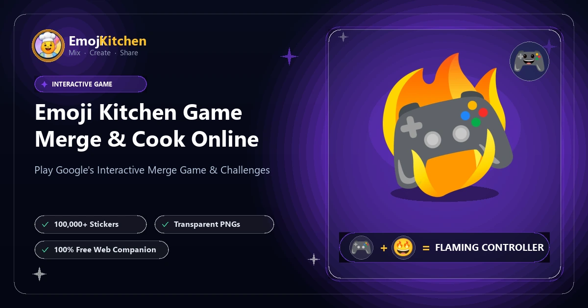 Emoji Kitchen Game