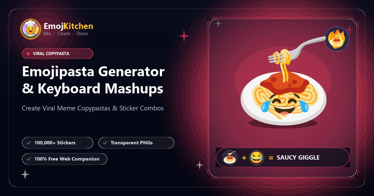 Párrafos llenos de emojis divertidos y stickers