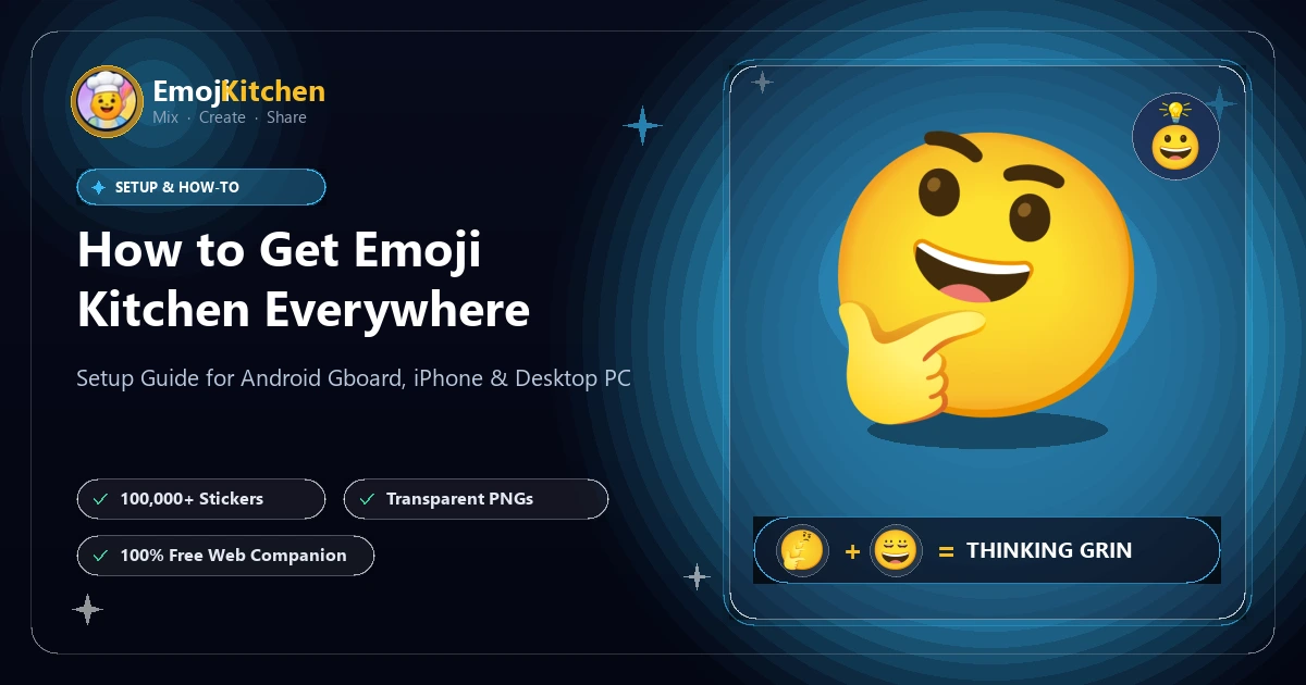 Emoji Kitchen Bekommen